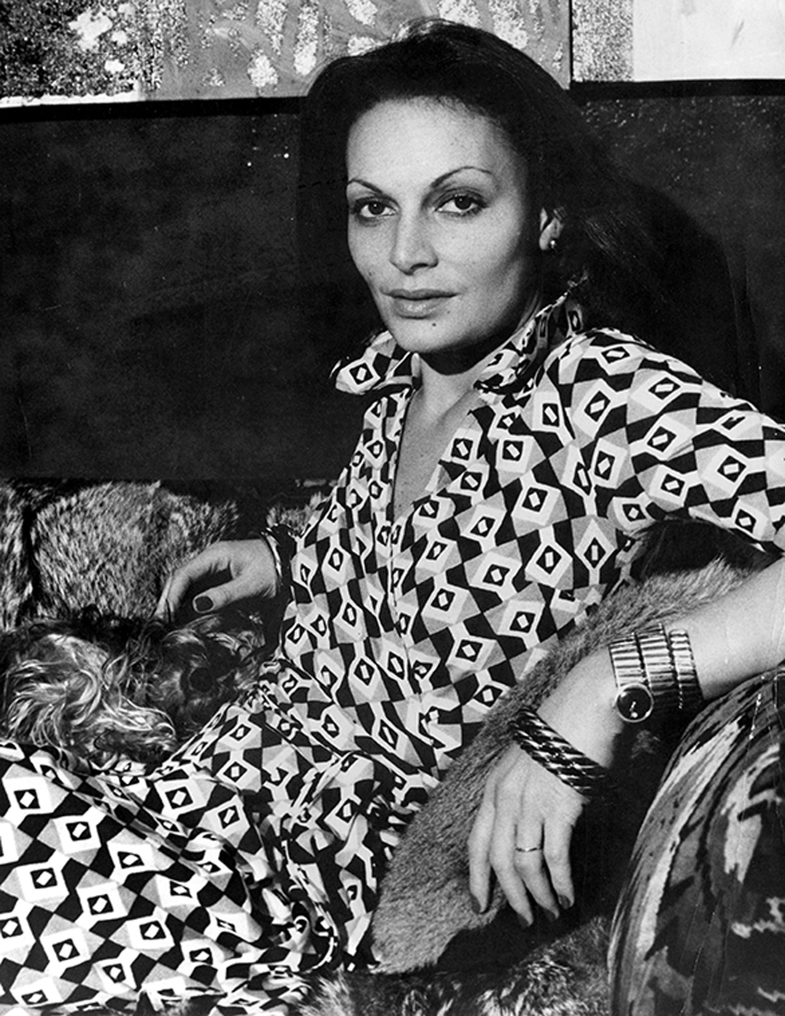 Diane Von Furstenberg's Design Signatures — DVF Wrap Dress Signature Prints  Leopard Mesh